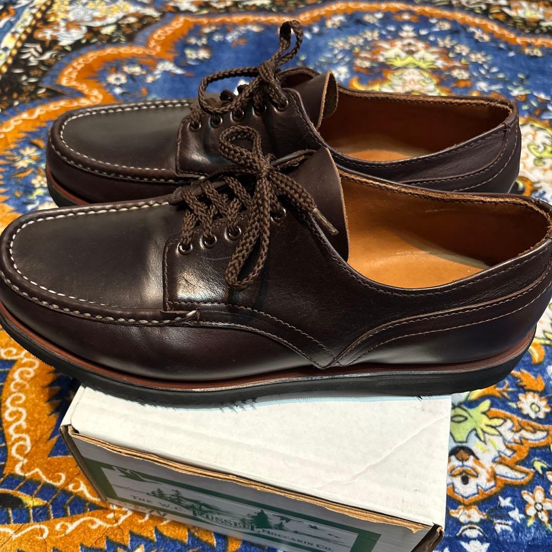 00s デッドストック　ネペンテス別注　ラッセルモカシン　ダブルヴァンプ