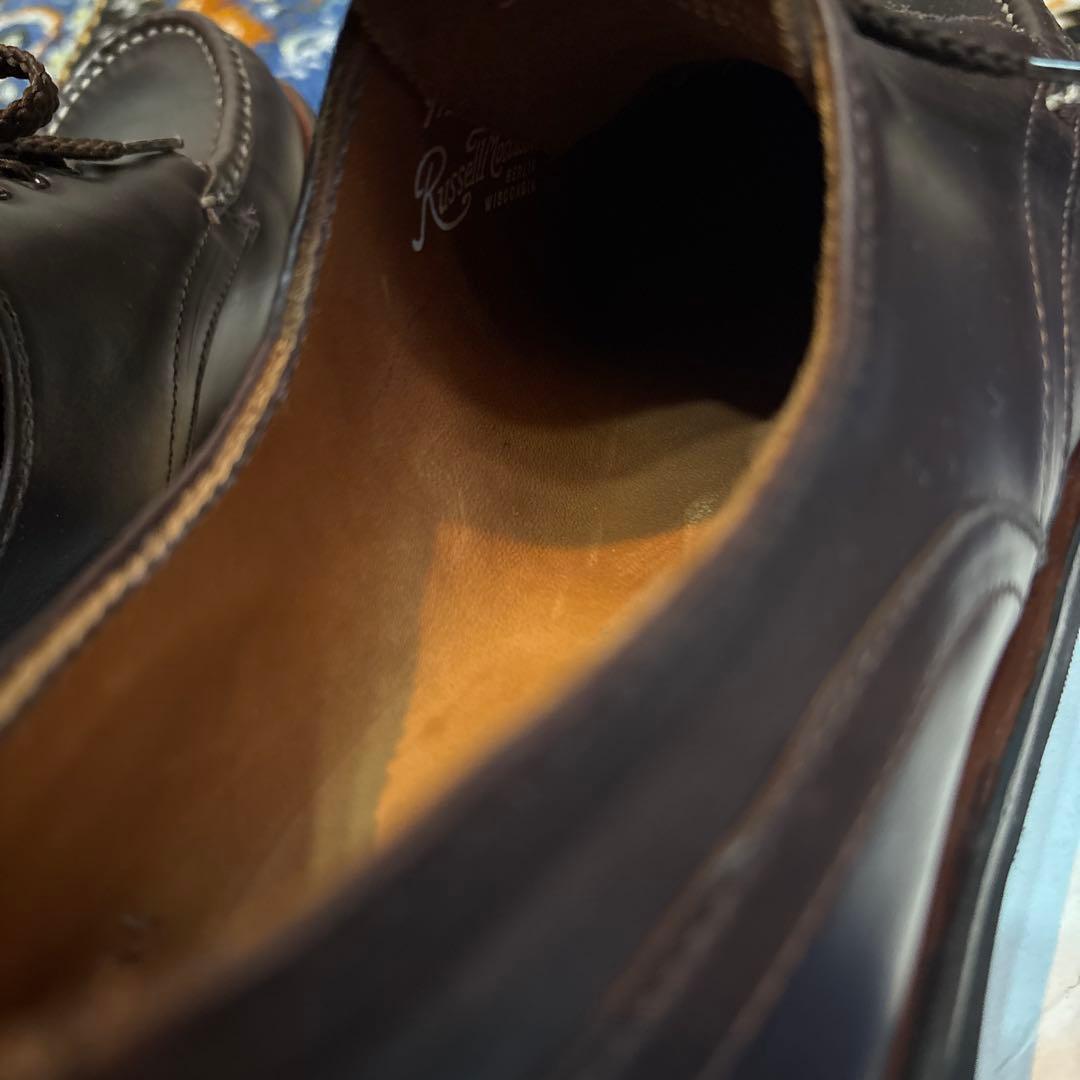 00s デッドストック　ネペンテス別注　ラッセルモカシン　ダブルヴァンプ