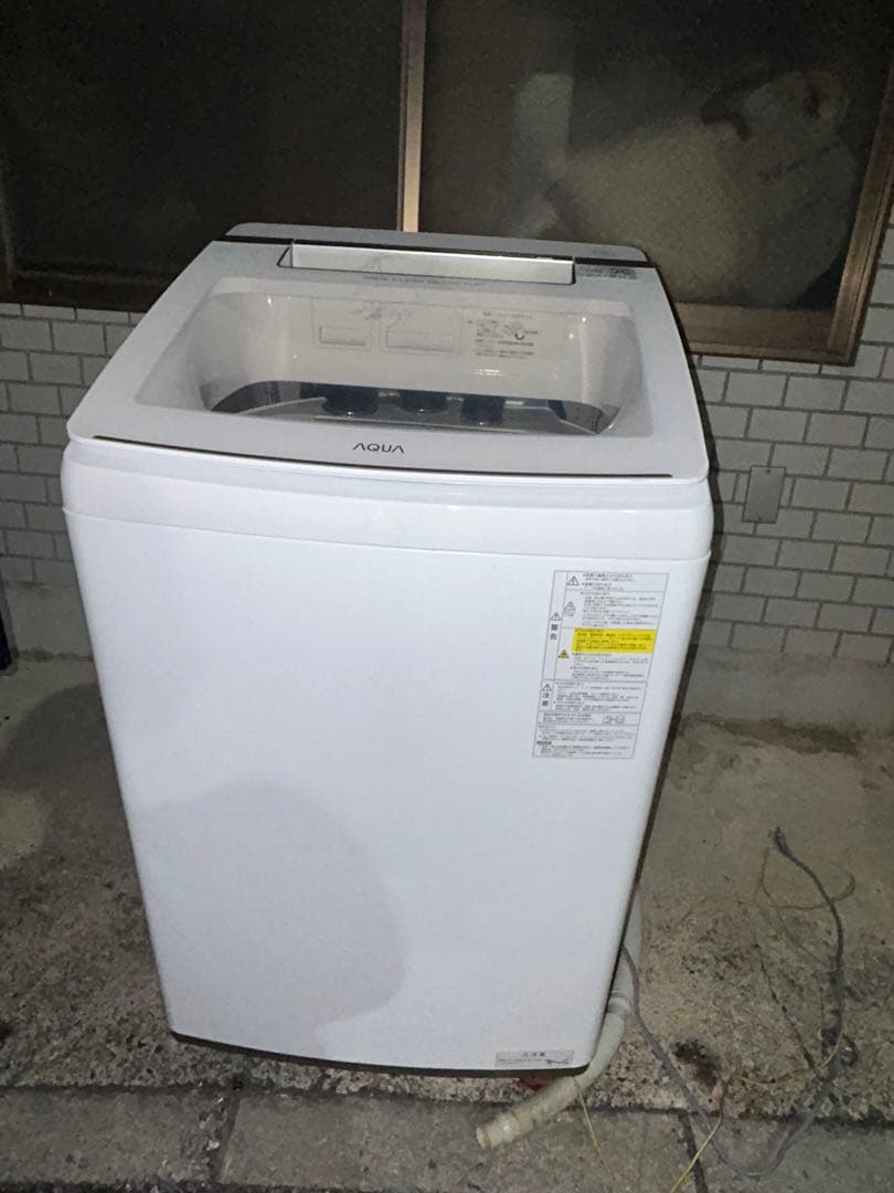 美品　AQUA 9kg 乾燥機能付き 洗濯機 縦型 2022年製
