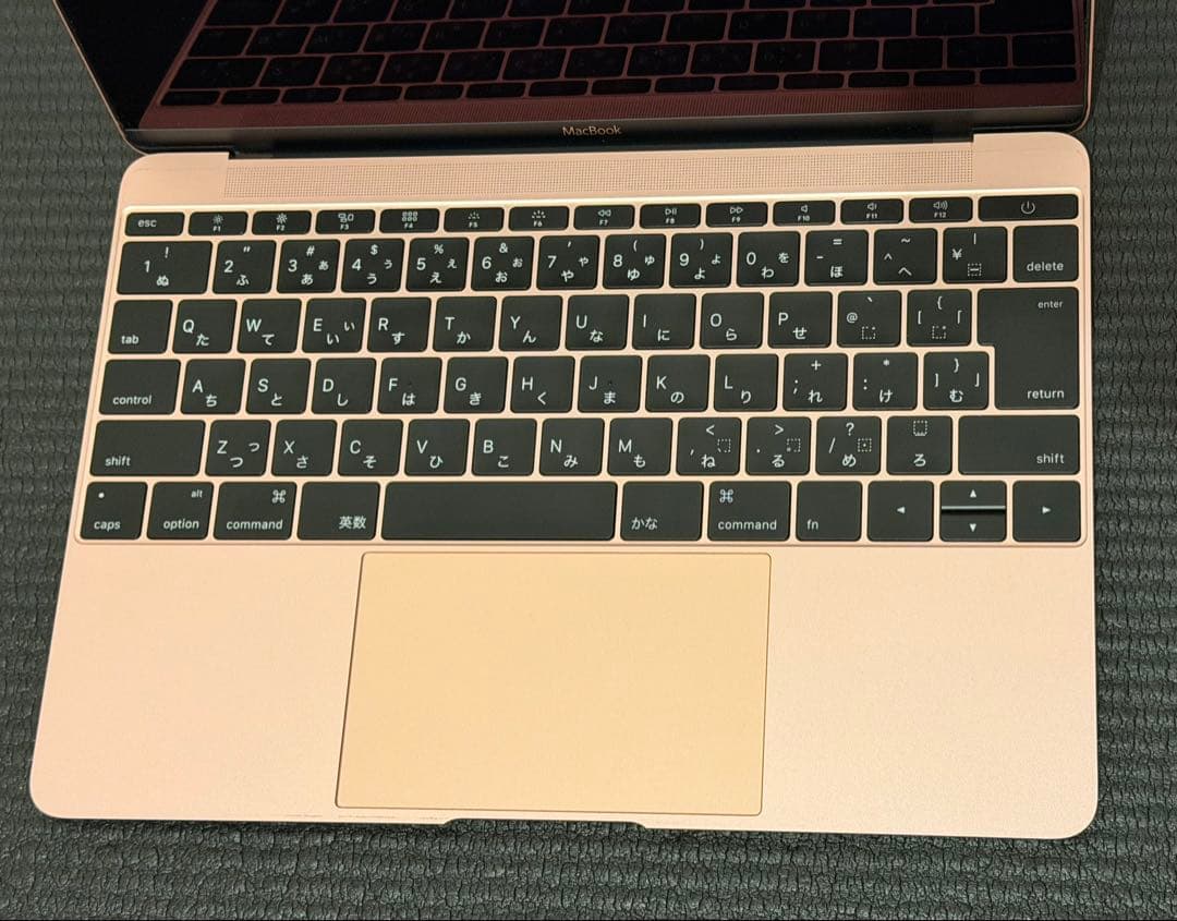 【美品】 MacBook A1534 12インチ メモリ8G 512GB ピンク