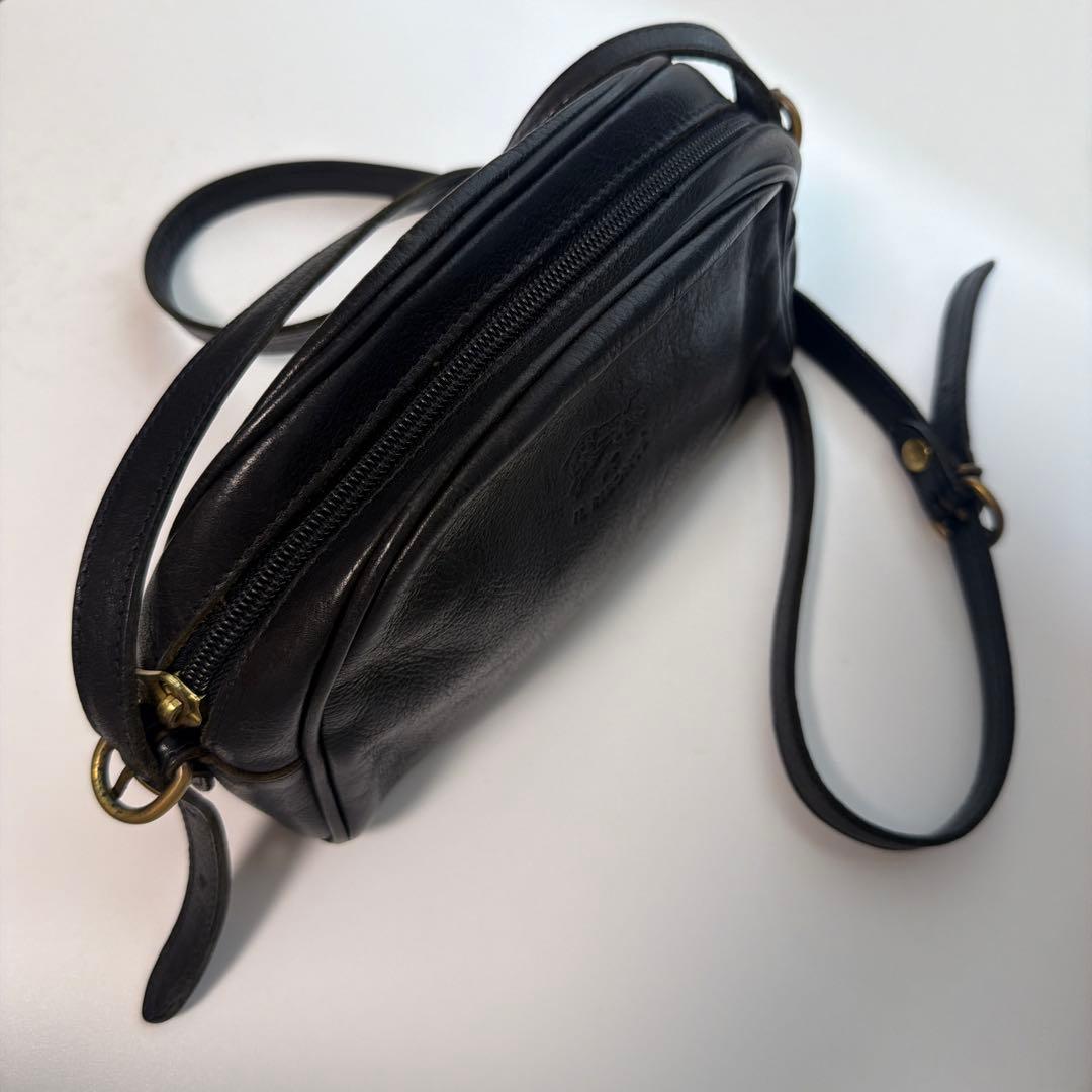 L BISONTE イルビゾンテ　ショルダーバッグ　黒