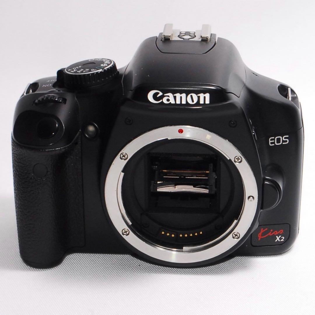 ☆初心者におすすめ入門機☆Canon Kiss x2 一眼レフカメラ★安心保証★