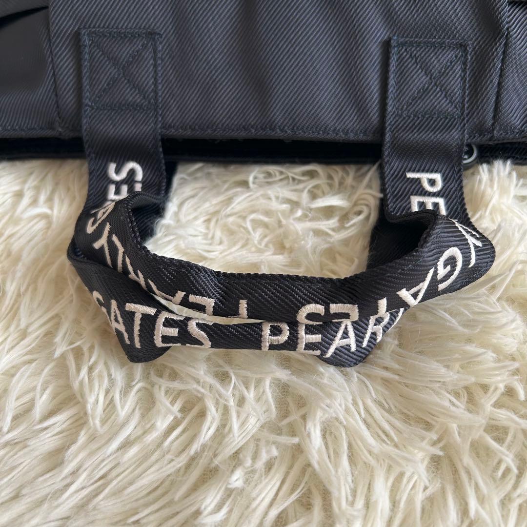 パーリーゲイツ 定番 近年モデル カートバッグ ネイビー 紺 ロゴ ニコちゃん