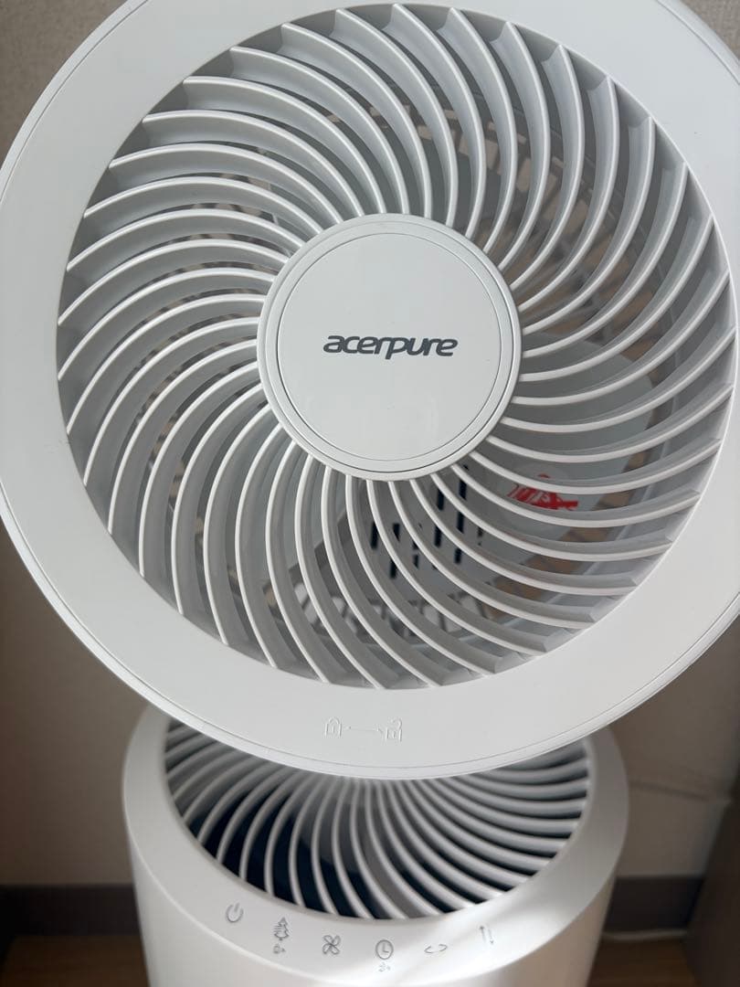 【美品】エアサーキュレーター付き空気清浄機 acerpure cool