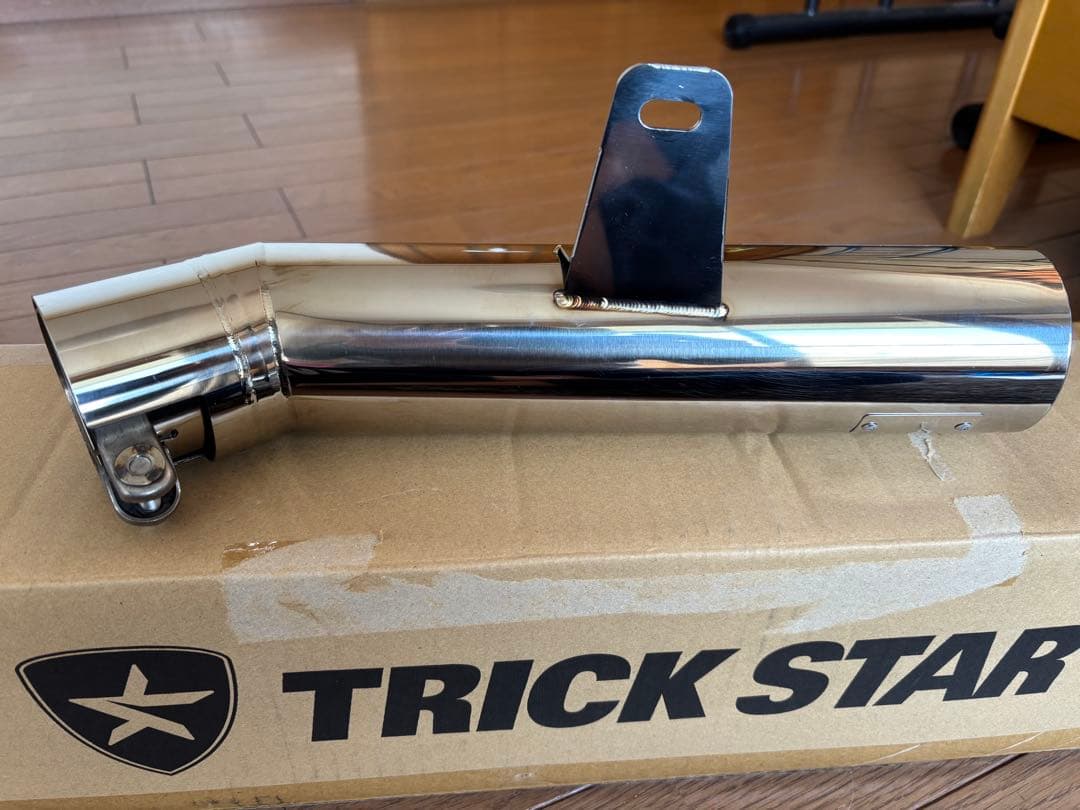 z900rs TRICK STAR イカヅチ スリップオンマフラー
