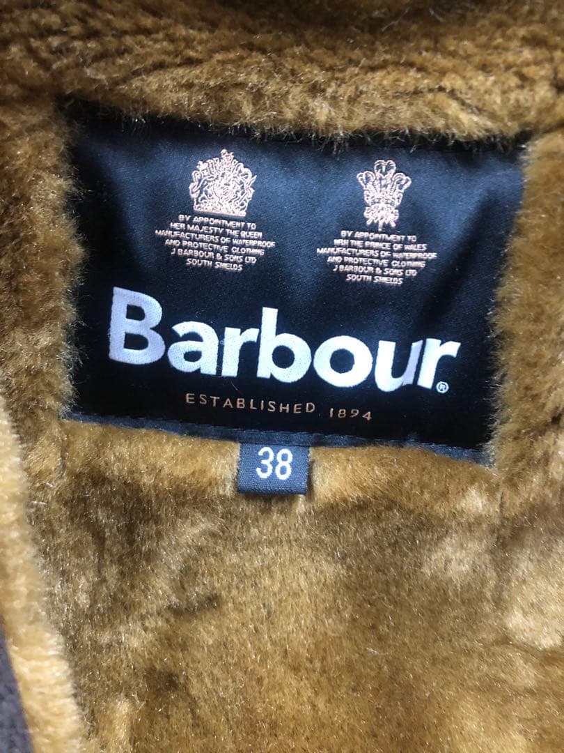 barbourバブアー ファーライナーベスト　38サイズ