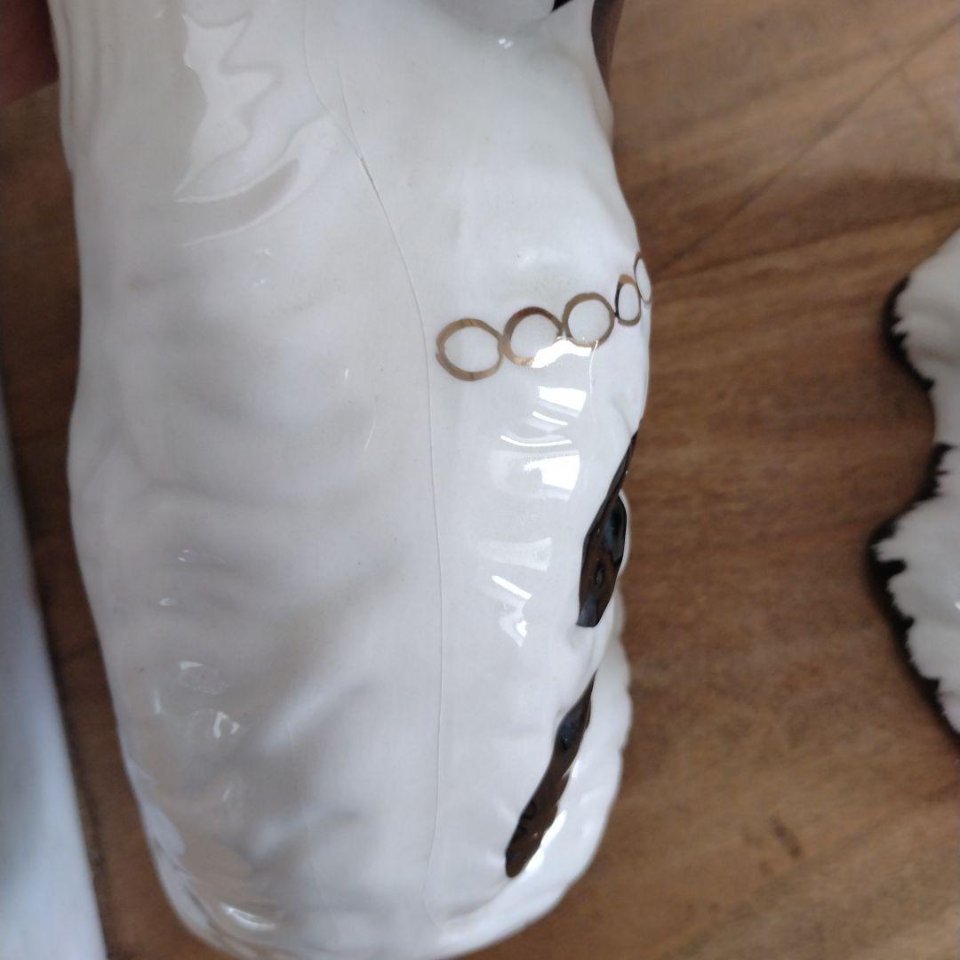 難あり・スタッフォードシャードッグ マントルピース・イギリスビクトリア