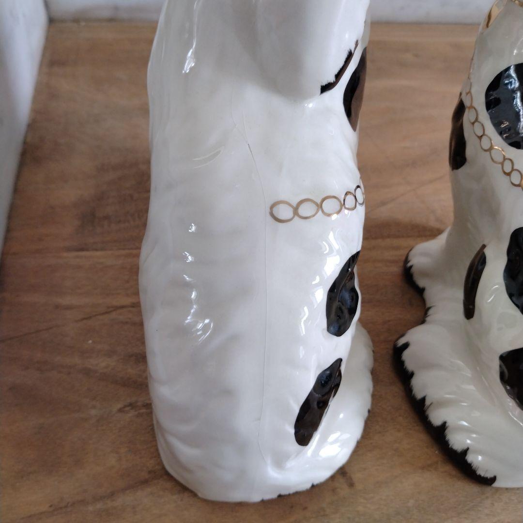 難あり・スタッフォードシャードッグ マントルピース・イギリスビクトリア