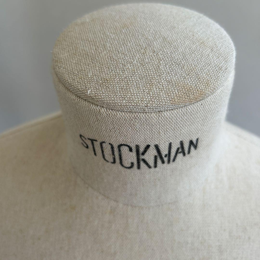 STOCKMAN マネキン 布製 黒スタンド