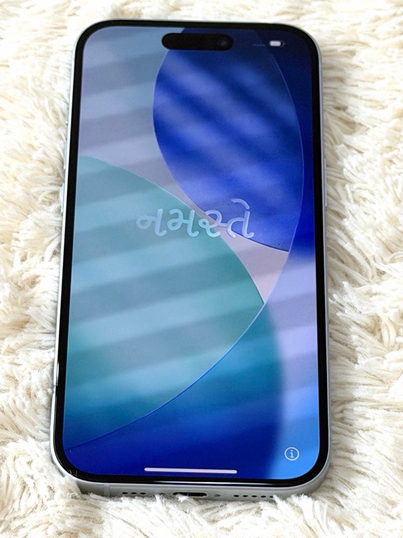 iPhone 15 ブルー 128GB 本体 SIMフリー バッテリー85%