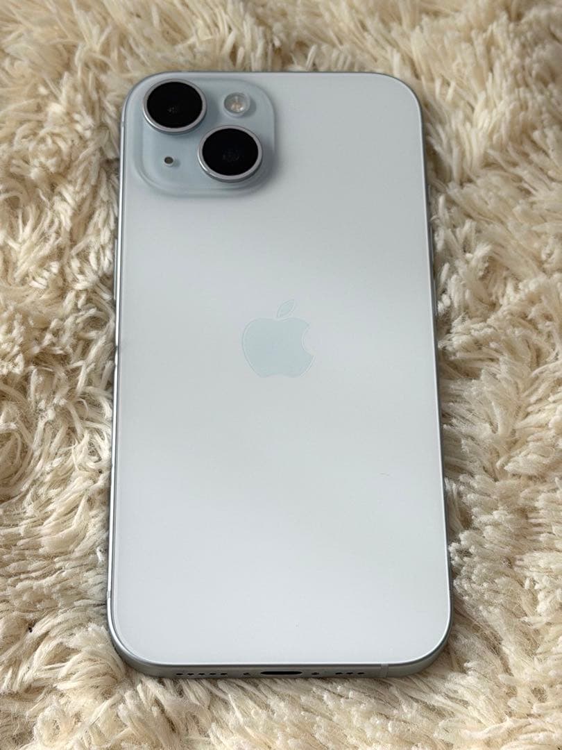 iPhone 15 ブルー 128GB 本体 SIMフリー バッテリー85%