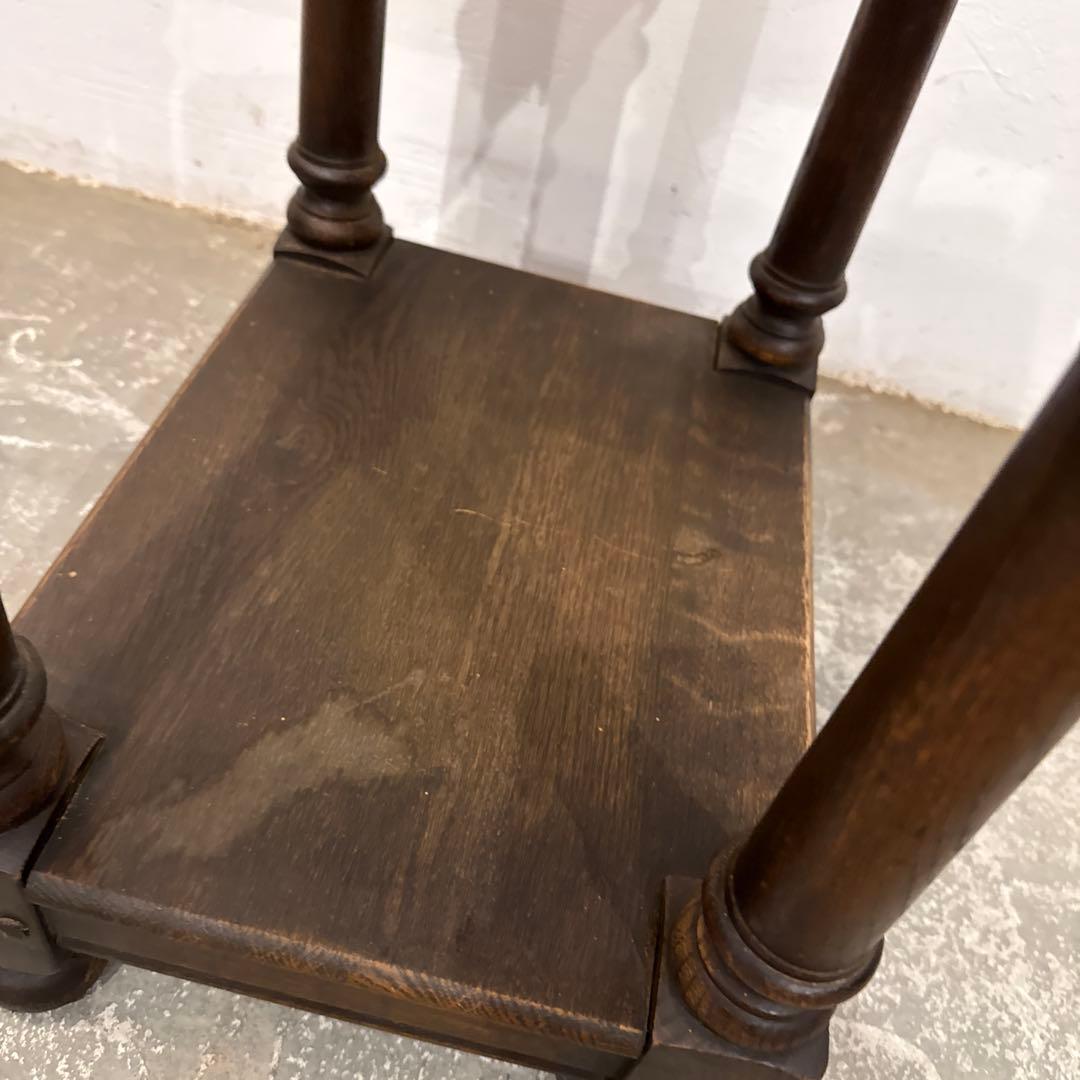 ビンテージ　木製サイドテーブル　ベッドサイドテーブル