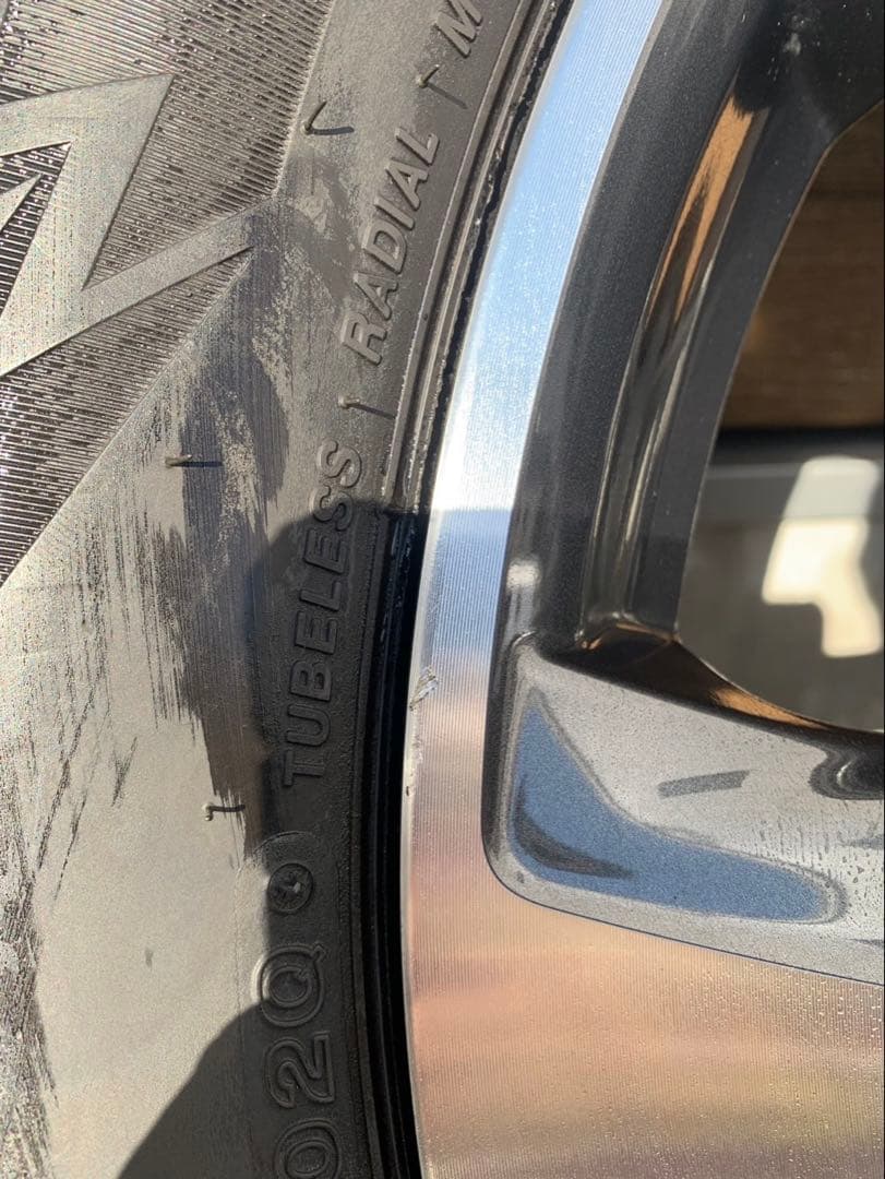 ブリヂストン スタッドレスタイヤ 20インチ ホイールセット　レクサスRX純正