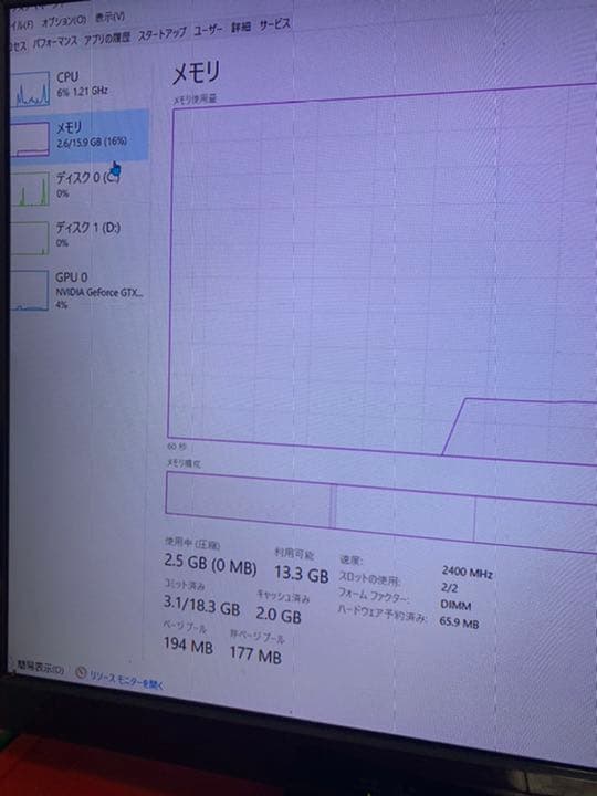 マウス、キーボード付自作ゲーミングPC