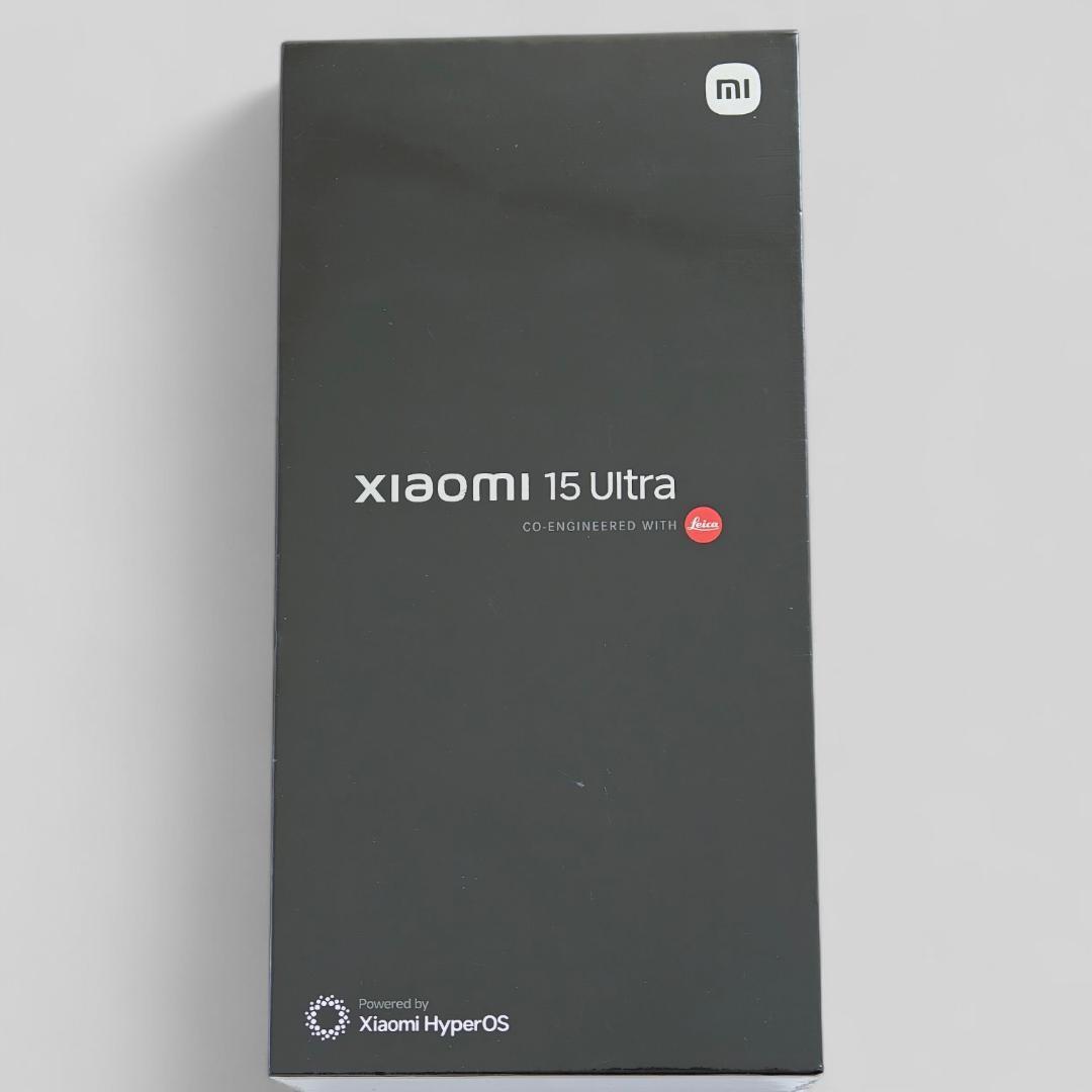 【新品未開封】XIAOMI 15 Ultra 16GB/512GB 中国版