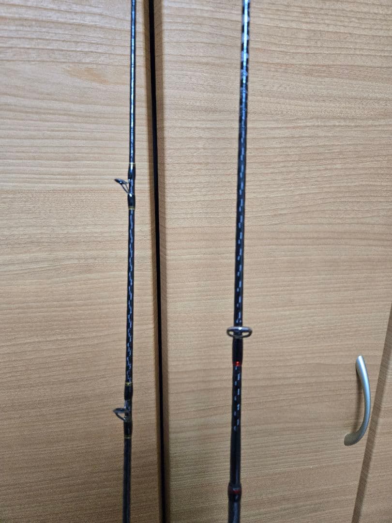 タイラバ炎月SSロッド　S74L B66M-S　2本セット