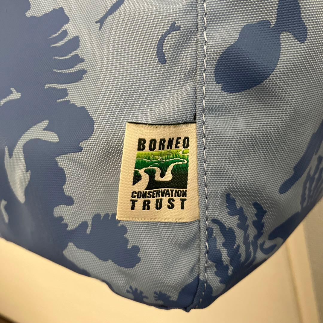 〈美品〉ハンティングワールド　リバーシブル　デニム　ショルダーバッグ　ボルネオ