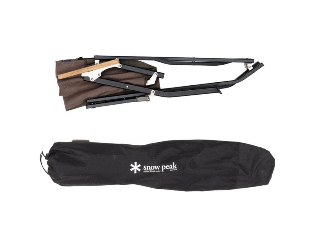 【新品未開封】 peak ローチェア ショート グレー