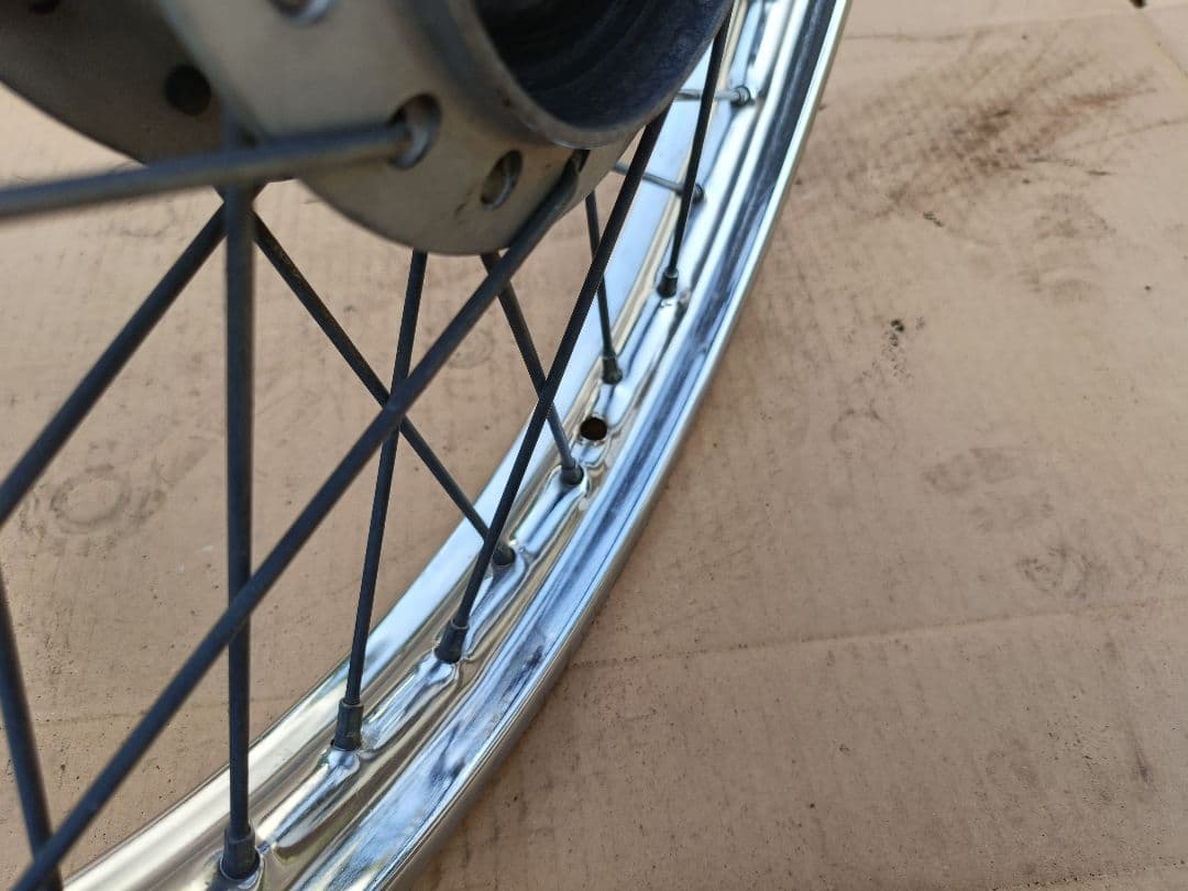 希少JA07デカドラムホイール 前後セット 17インチ