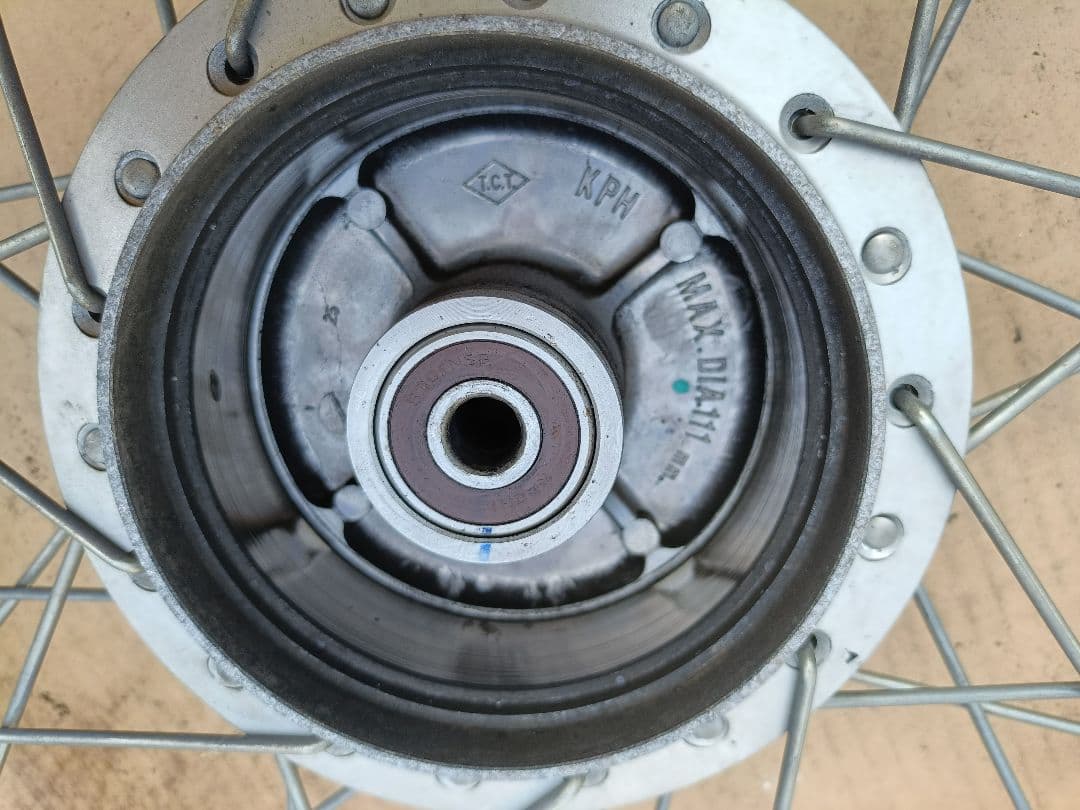 希少JA07デカドラムホイール 前後セット 17インチ