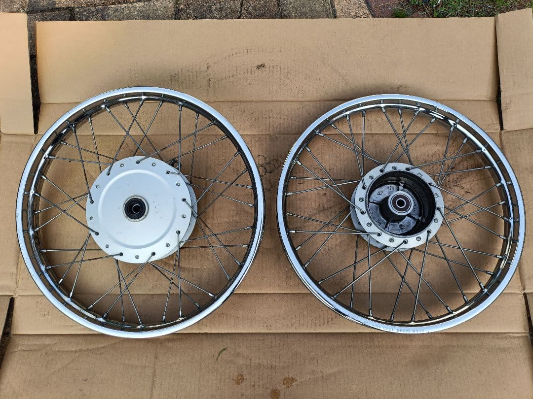 希少JA07デカドラムホイール 前後セット 17インチ