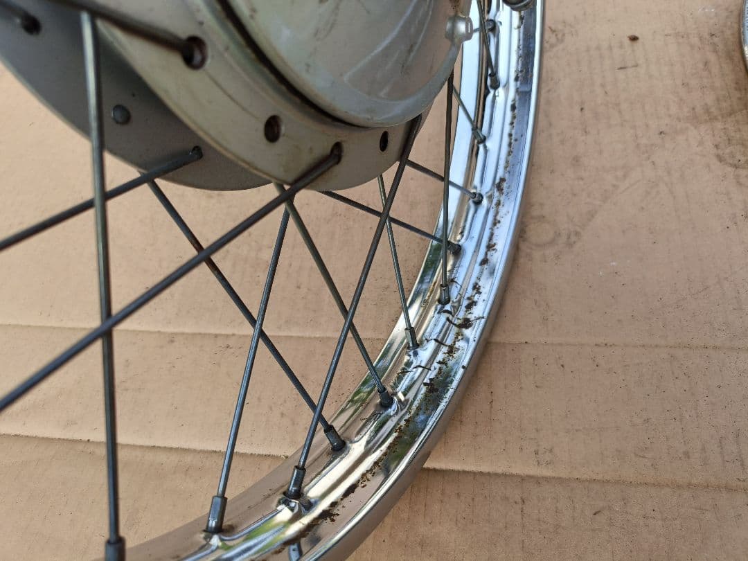 希少JA07デカドラムホイール 前後セット 17インチ