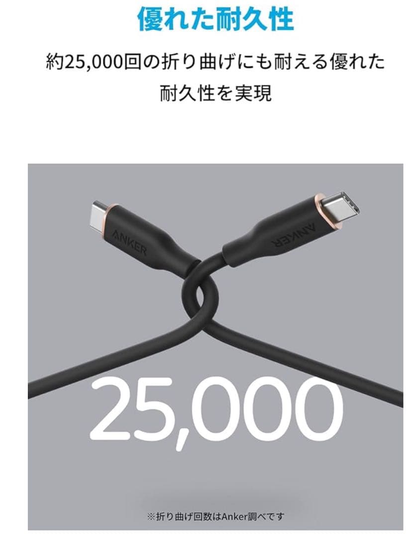 Anker 735 Charger ケーブルセット　定価9880円→8880円