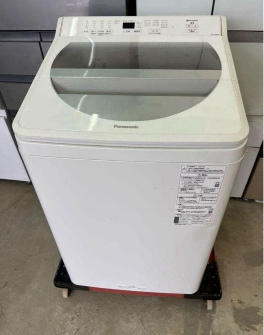 【高年式】2021年式 8kg パナソニック 洗濯機 NA-FA80H8