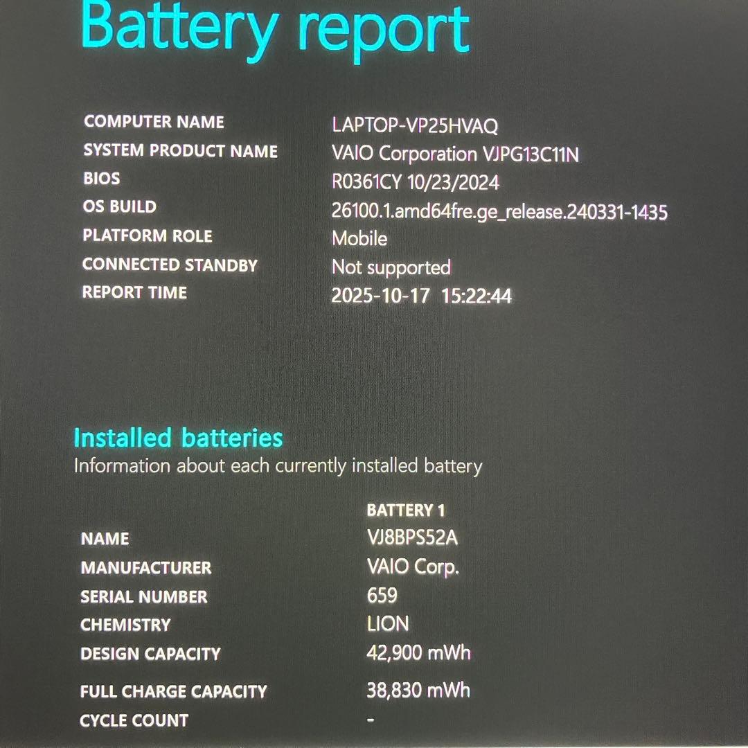 美品 VAIO Pro PG 第10世代 i5 16GB 256GB フルHD