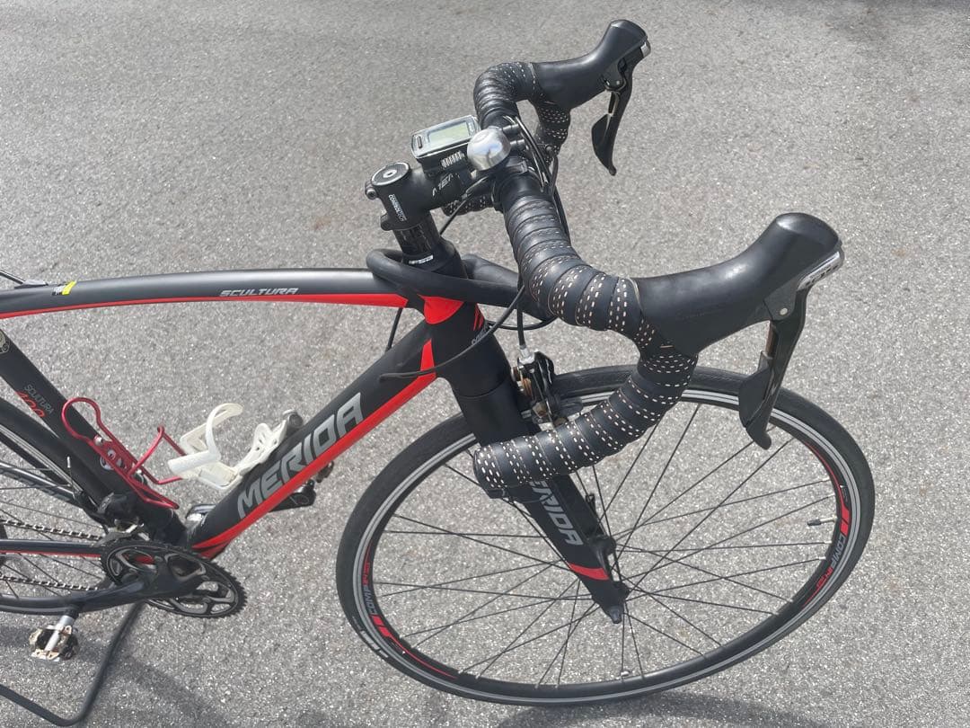 MERIDA SCULTURA 400 ロードバイク(メンテナンススタンド付き)