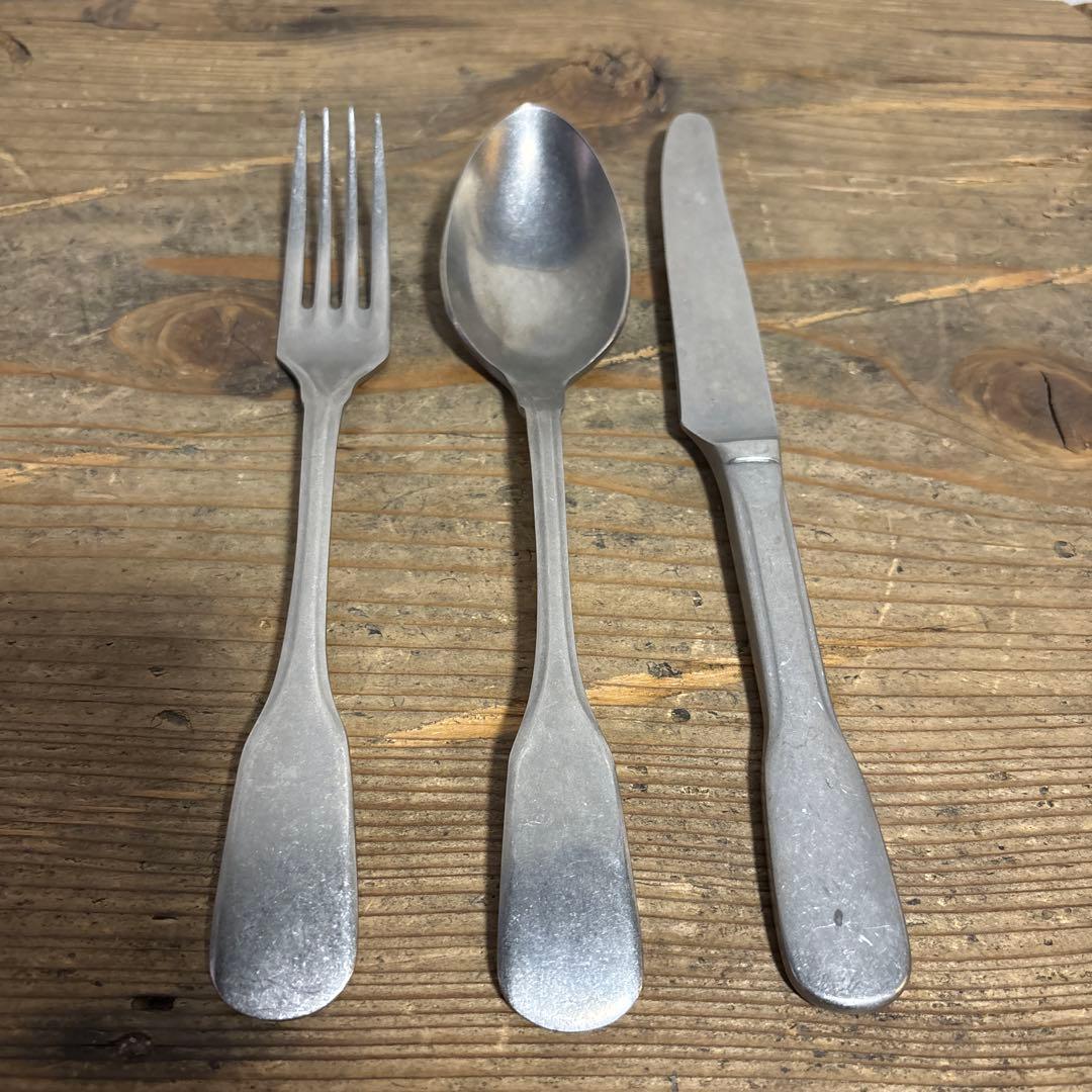 【4セット】KnIndustrie ブリックレーン カトラリー ケイエヌ