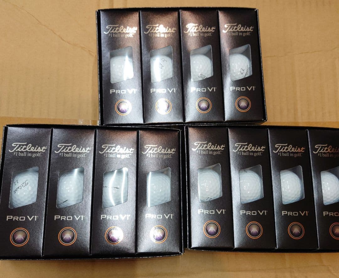 タイトリスト　ProV1 ダブルナンバー３ダース