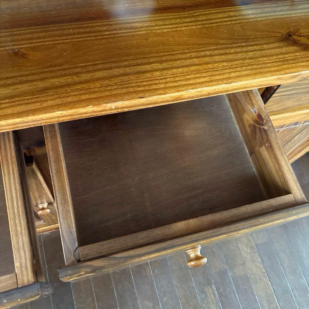 【良品】イタリア製 ヴィンテージ カップボード 食器棚 収納棚