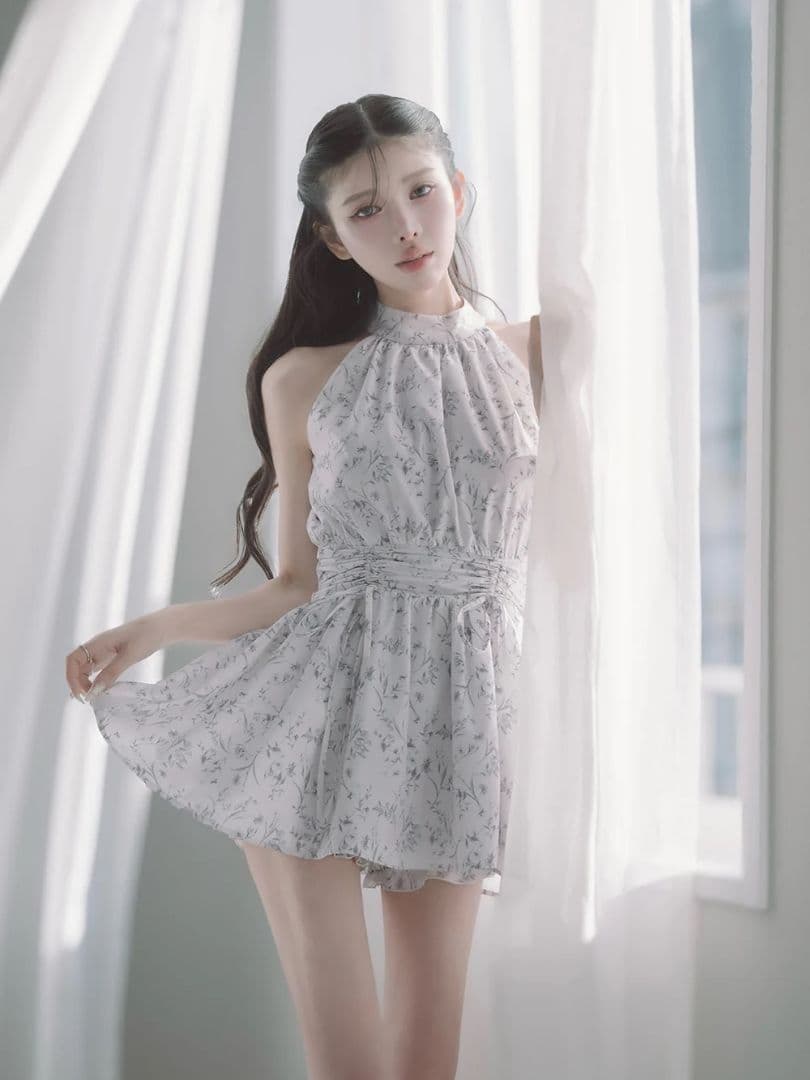 【当日発送】Darich ダーリッチ アメスリギャザーフレアミニワンピース FL