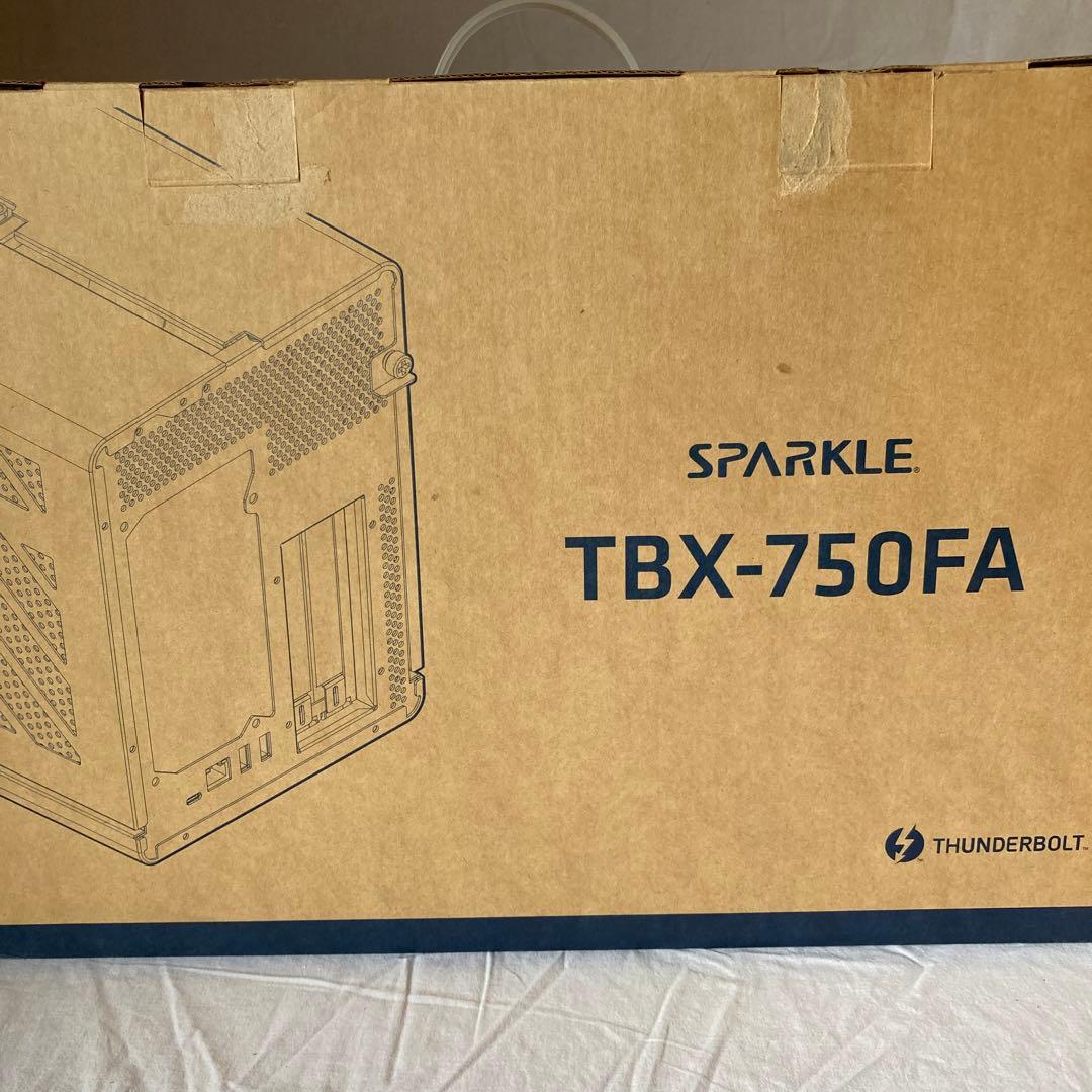 【ほぼ新品】SPARKLE 外付けPCIEボックス TBX-750FA