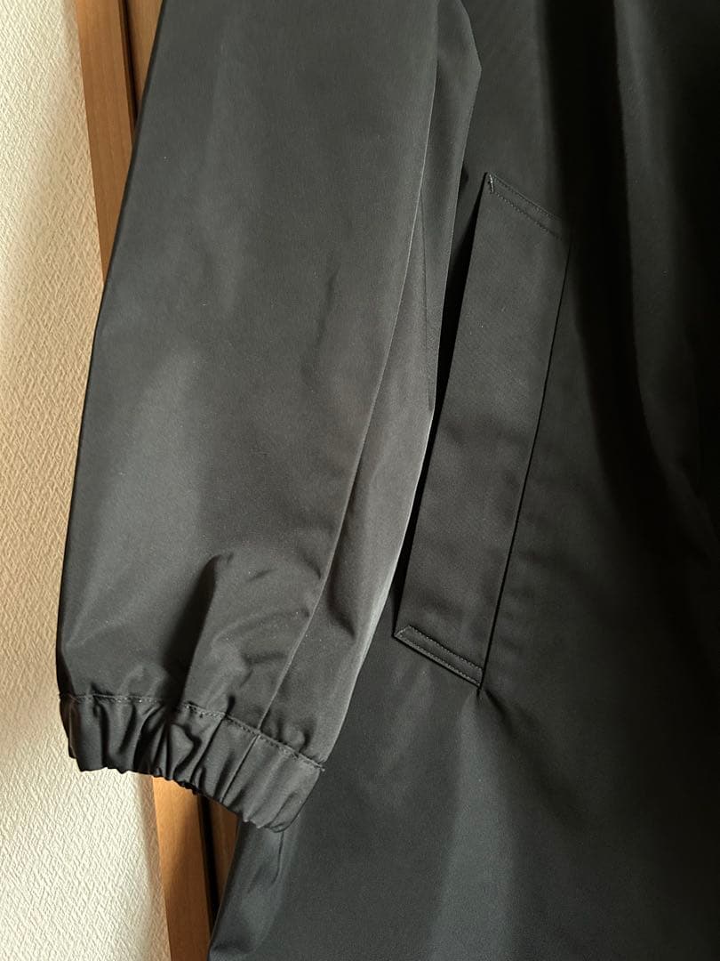 未使用品 MBハイエンドレインコートwithバッグ ブラック ソロテックス