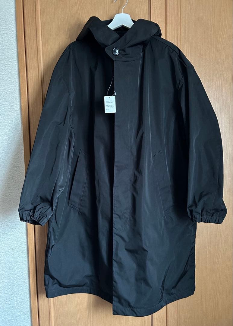 未使用品 MBハイエンドレインコートwithバッグ ブラック ソロテックス
