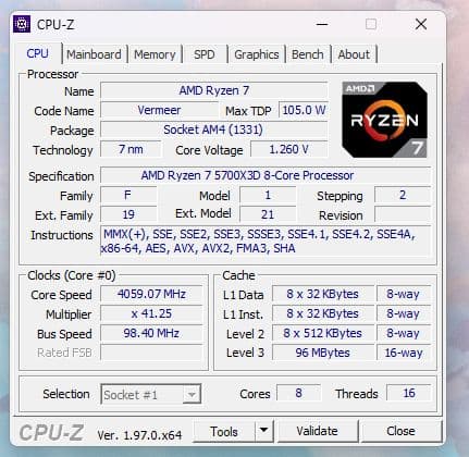 Ryzen 7 5700X3D + B550I AORUS PRO AX セット
