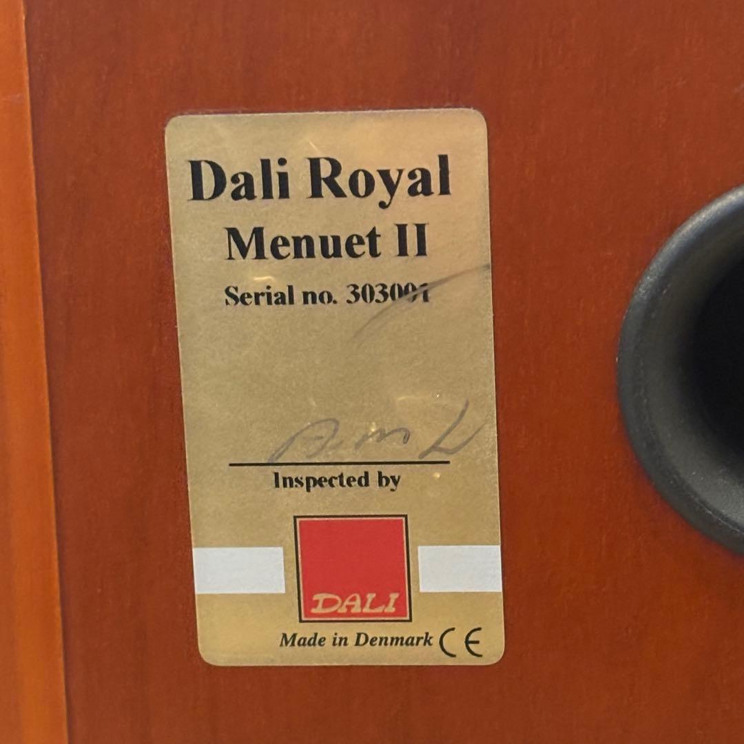 DALI ダリ  Menuet|| ロイヤルメヌエット2スピーカーペア