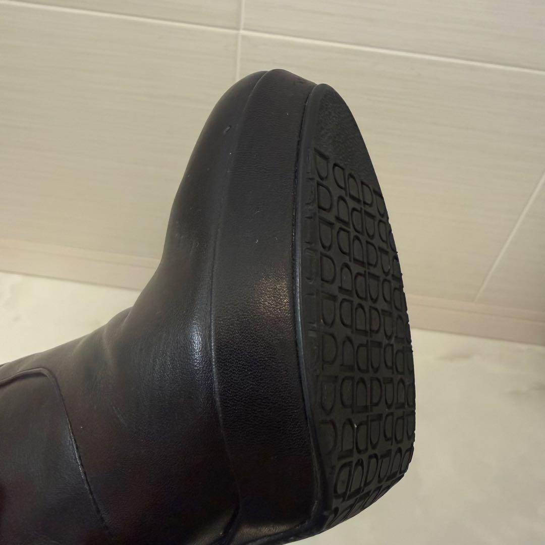 POOL SIDE 2wayブラックニーハイブーツ 25センチ