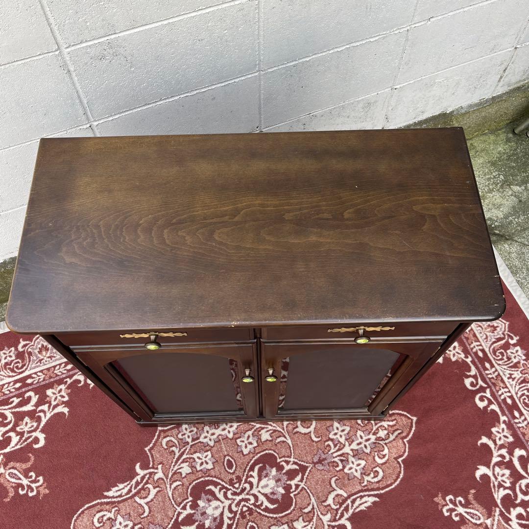 karimoku カリモク◾️木製家具 収納棚 木製キャビネット 整理棚