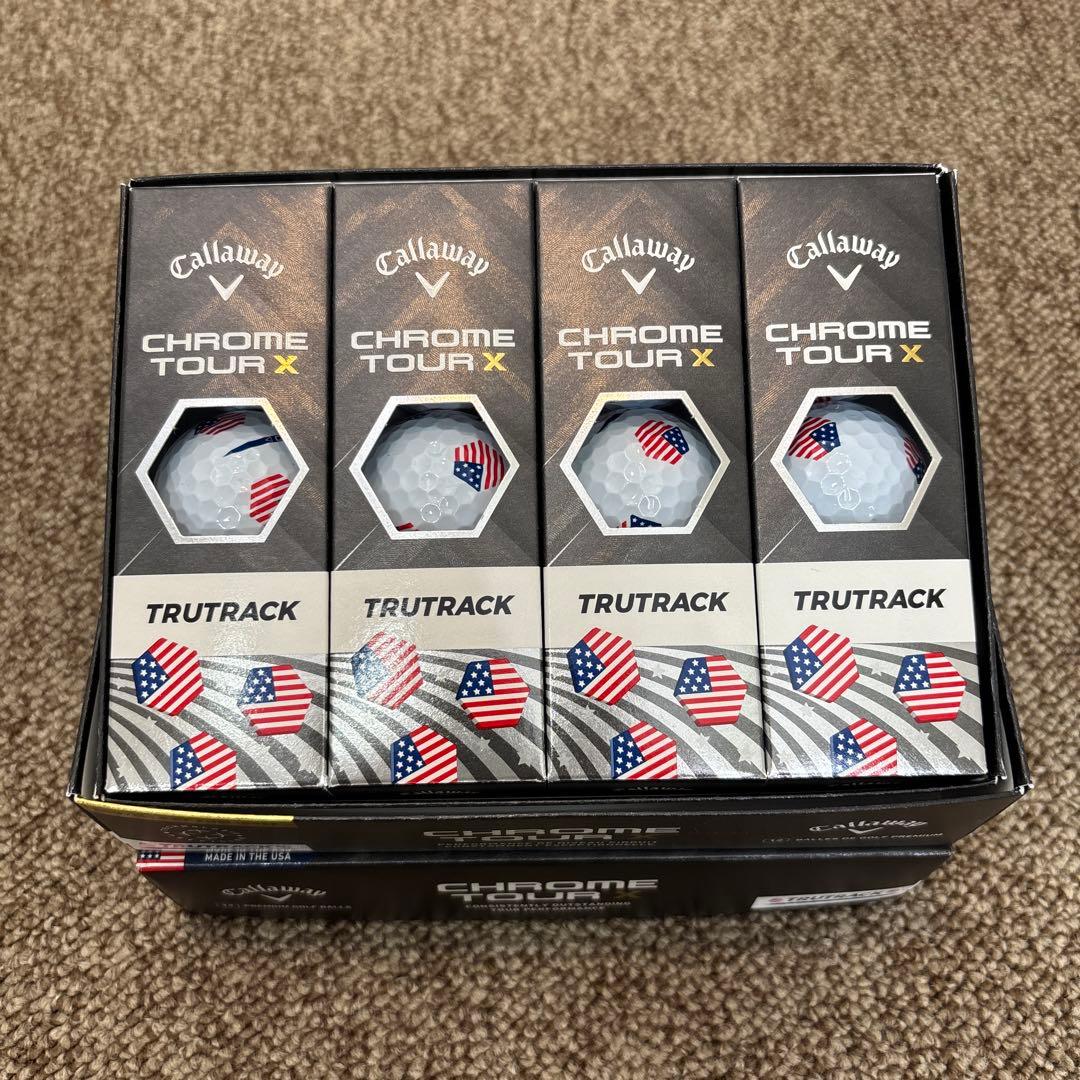 キャロウェイ　クロムツアーＸ　ゴルフボール　2ダース　新品