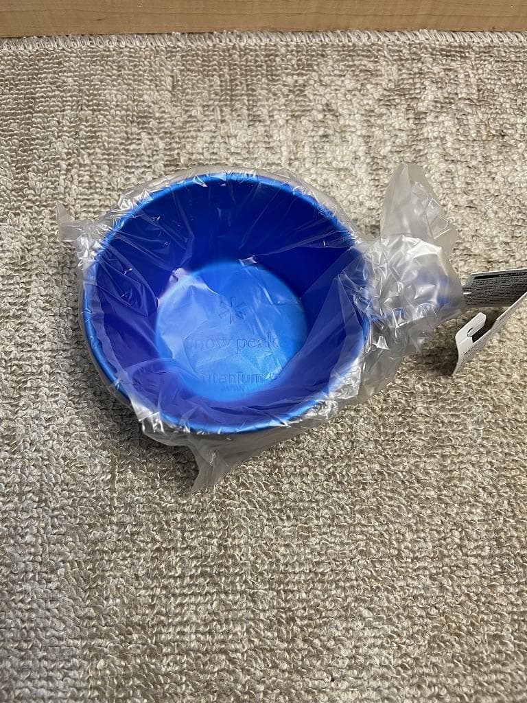 スノーピーク　オンライン限定　シェラカップとチタン先割れスプーン