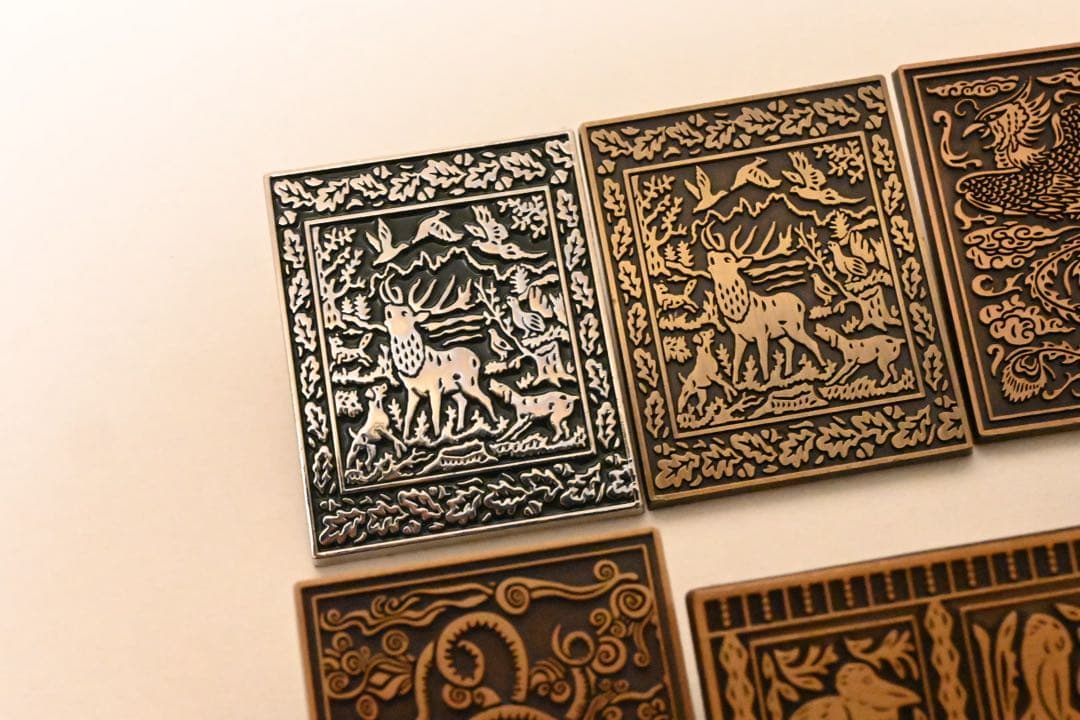 ブローチバッジ 、セットすべて7枚