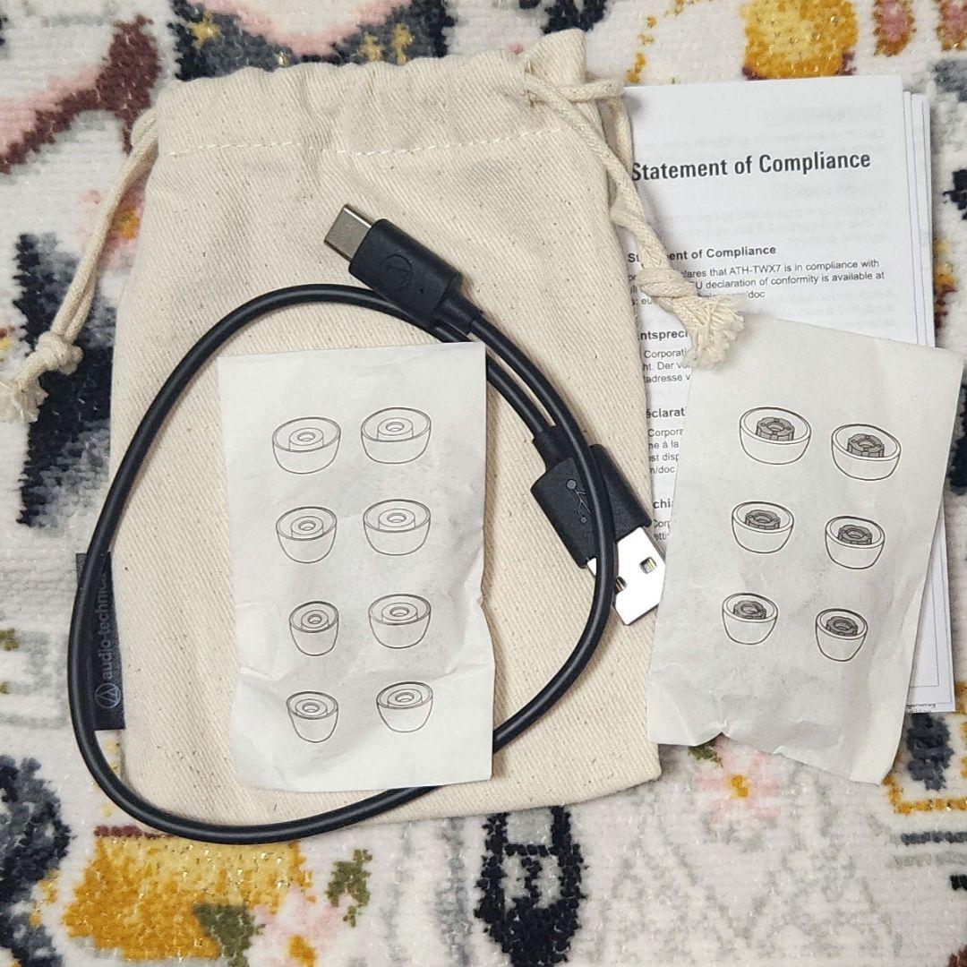オーディオテクニカ♢ワイヤレスイヤホン（ホワイト） ATH-TWX7-WH