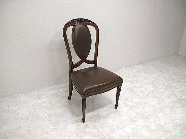 マルニ 「ブリタニア」 英国クラシック様式ダイニングチェア　　椅子　サイドチェア