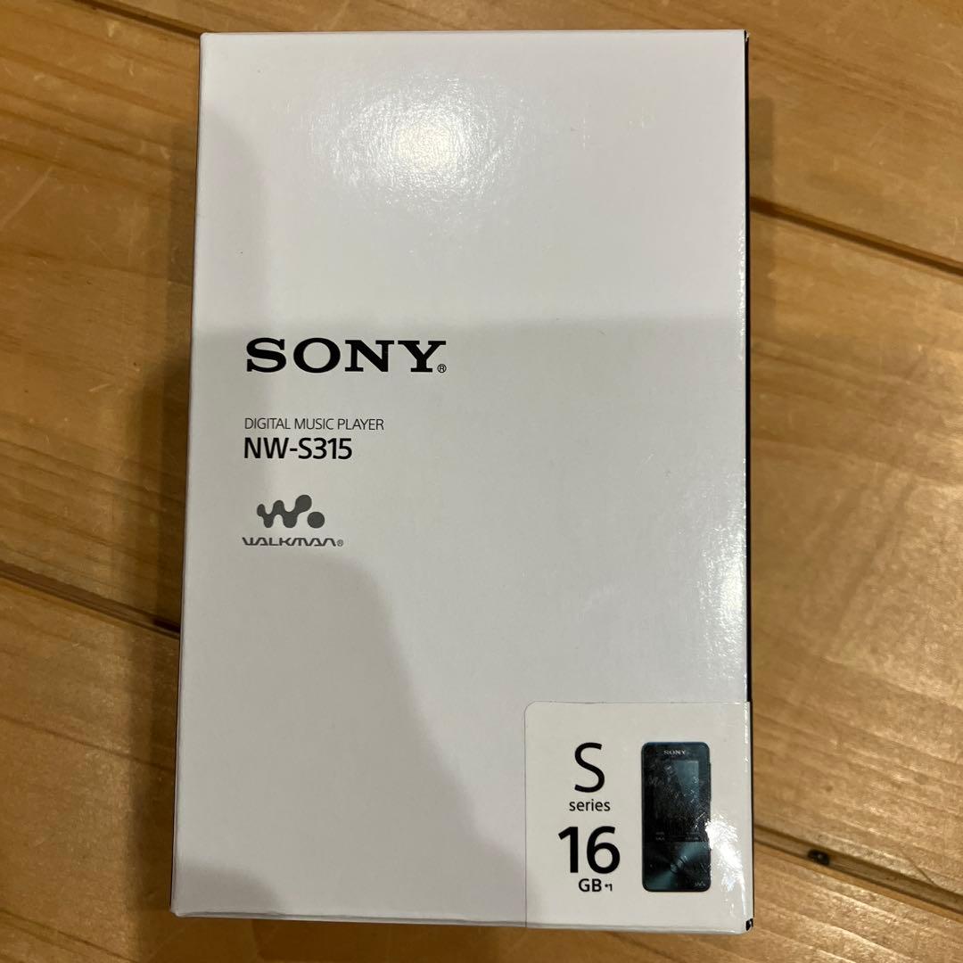 SONY NW-S315 デジタルミュージックプレーヤー 16GB ブラック