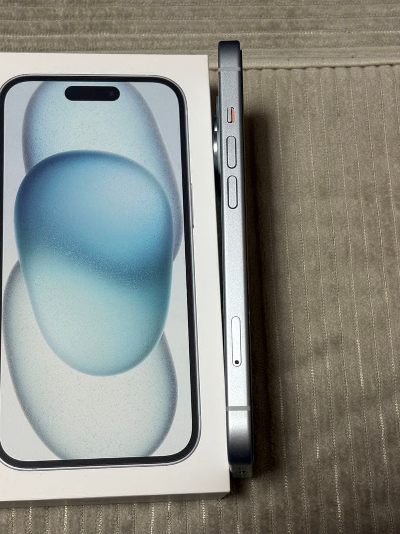 iPhone 15 ブルー 128GB 箱付き