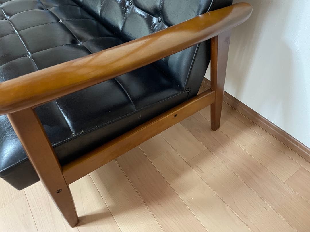 【ジャンク品】カリモク60 2シーターソファ　2人掛けソファ