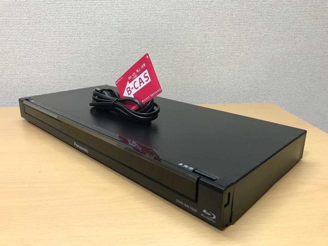 パナソニック ブルーレイレコーダー 「DMR-BWT660」 動作品
